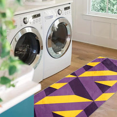 2'X10' Abstract Runner Rug Gothic Halloween