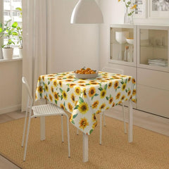 Floral Printed PVC Tablecloth Waterproof Table Cover Home Decor