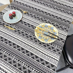 Waterproof Bohemian Tablecloth for Home Picnics Weddings