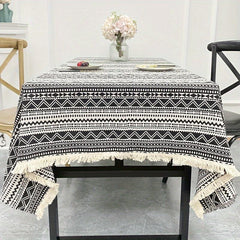 Waterproof Bohemian Tablecloth for Home Picnics Weddings