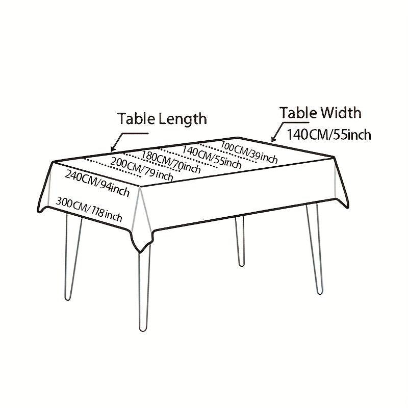 Waterproof Bohemian Tablecloth for Home Picnics Weddings