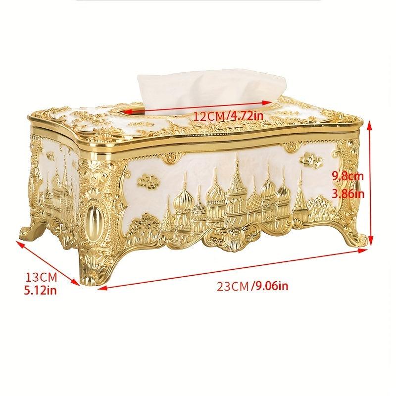 Castle Tissue Box Holder for Living Room Dining KTV