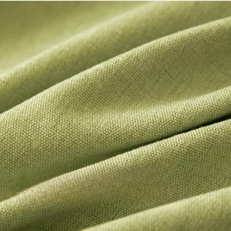 Cotton Linen Table Cloth Waterproof Scald-proof Table Cover