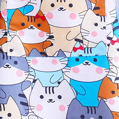 Waterproof Cartoon Cat Kitchen Apron for Home Cooking