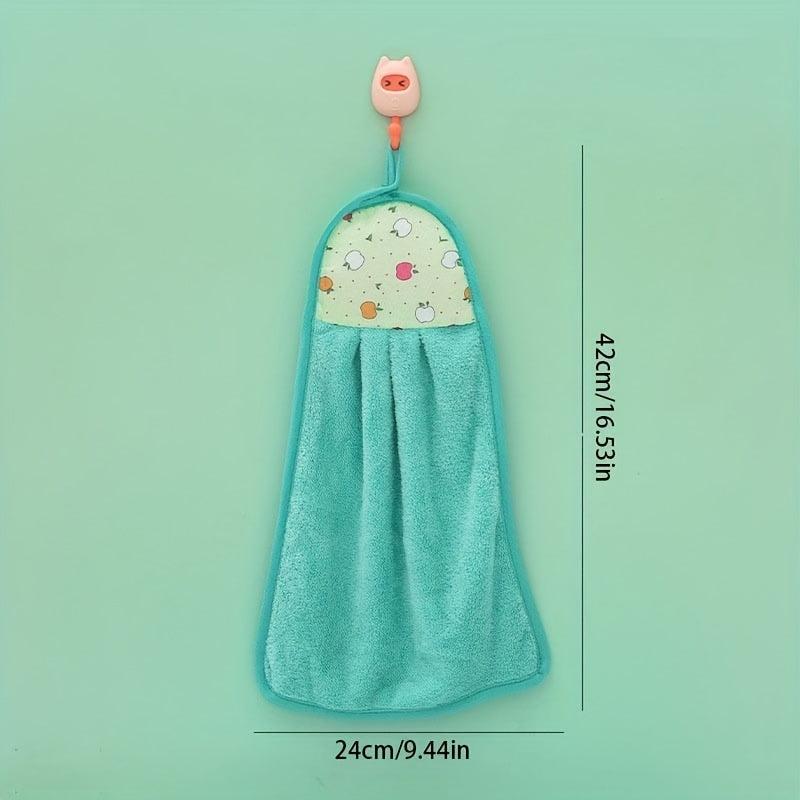 4pcs Scouring Pad Square Dish Cloths Lightweight Quick Drying Cleaning Rag