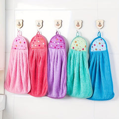 4pcs Scouring Pad Square Dish Cloths Lightweight Quick Drying Cleaning Rag