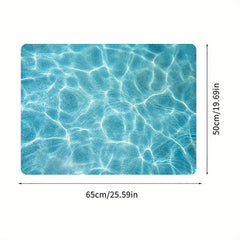 Natural Texture Drainage Pad for Kitchen and Bathroom