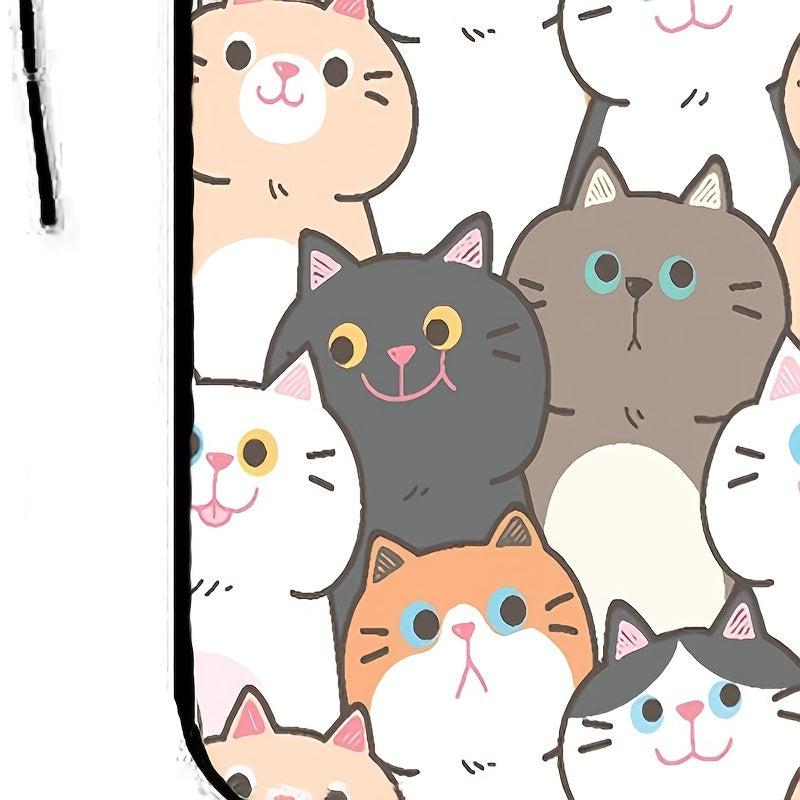 Funny Cartoon Cat Apron Waterproof Kitchen Cooking Baking
