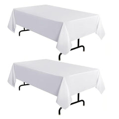 Stain Proof Waterproof Polyester Tablecloth Decorated Washable Fabric Tablecloth