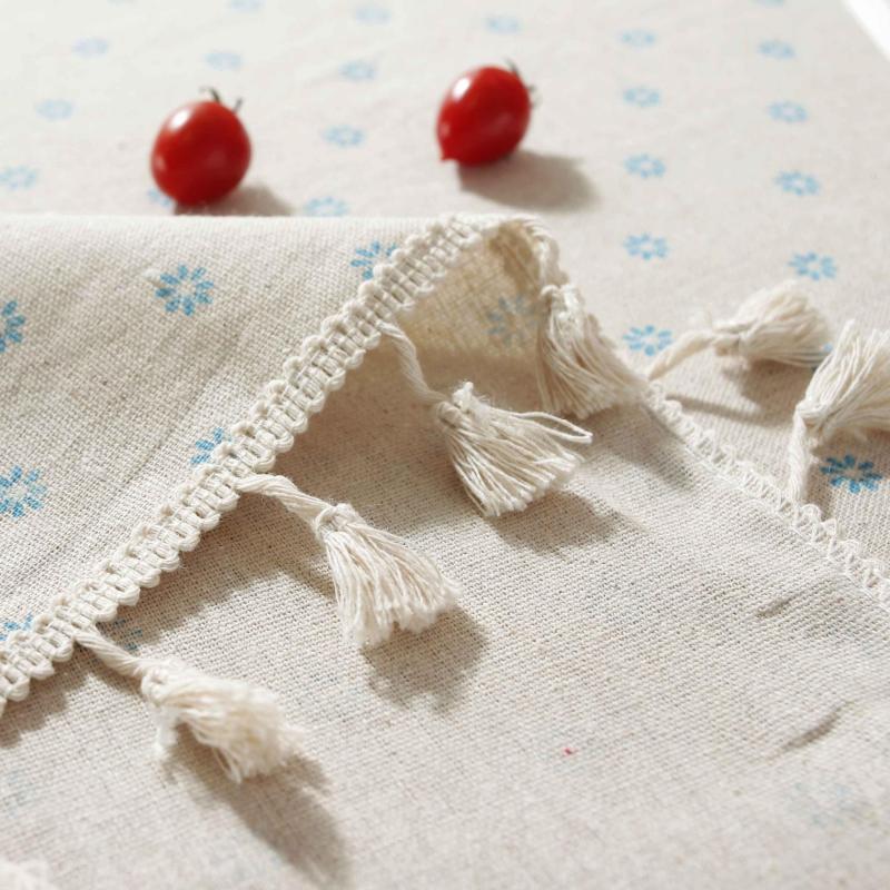 Bohemian Flower Tablecloth for Kitchen Restaurant Picnic Party