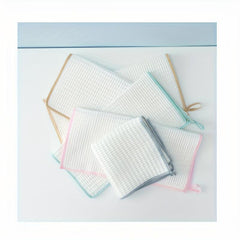 5pcs Scouring Pad Square Cleaning Towel Dish Cloth for Sink Antibacterial