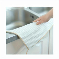 5pcs Scouring Pad Square Cleaning Towel Dish Cloth for Sink Antibacterial