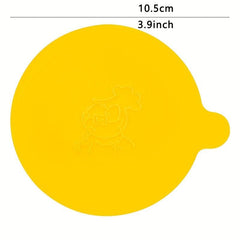 Silicone Cup Lid Round Mug Cover Anti Dust Airtight Seal Hot Cup Lids