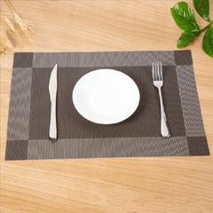 1pc Pvc Placemats Heat Resistant Non Slip Washable Table Mats
