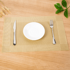 1pc Pvc Placemats Heat Resistant Non Slip Washable Table Mats