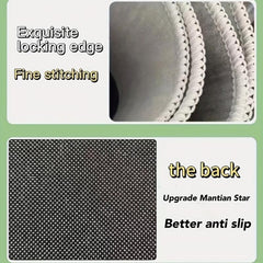 2pcs Vintage Boho Anti Fatigue Kitchen Rugs Absorbent Non Slip