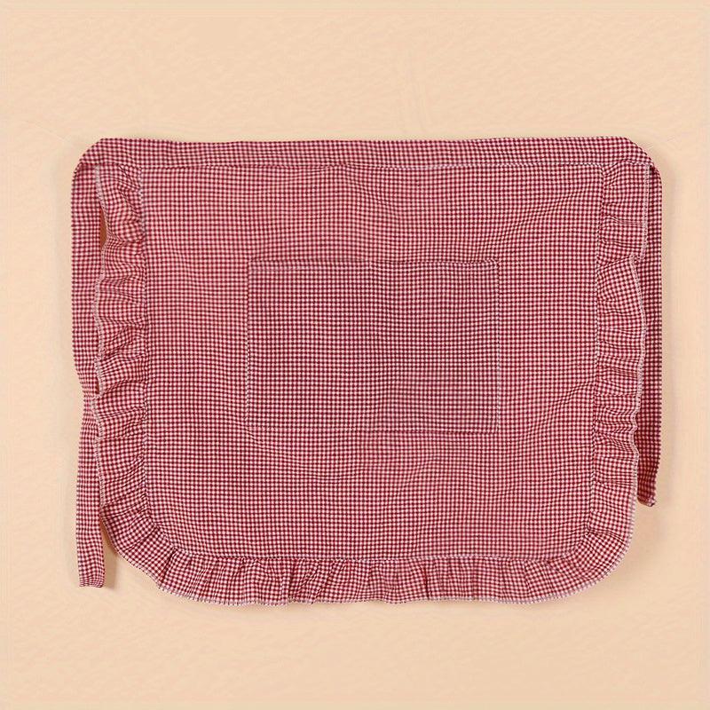 Half Length Chef Apron Hotel Restaurant Waist Apron With Pocket