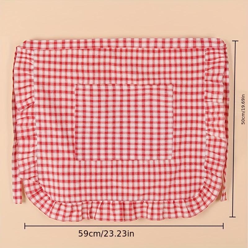 Half Length Chef Apron Hotel Restaurant Waist Apron With Pocket