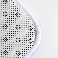 Boho Trellis Kitchen Rug Absorbent Non Slip Stain Resistant Long Strip Mat