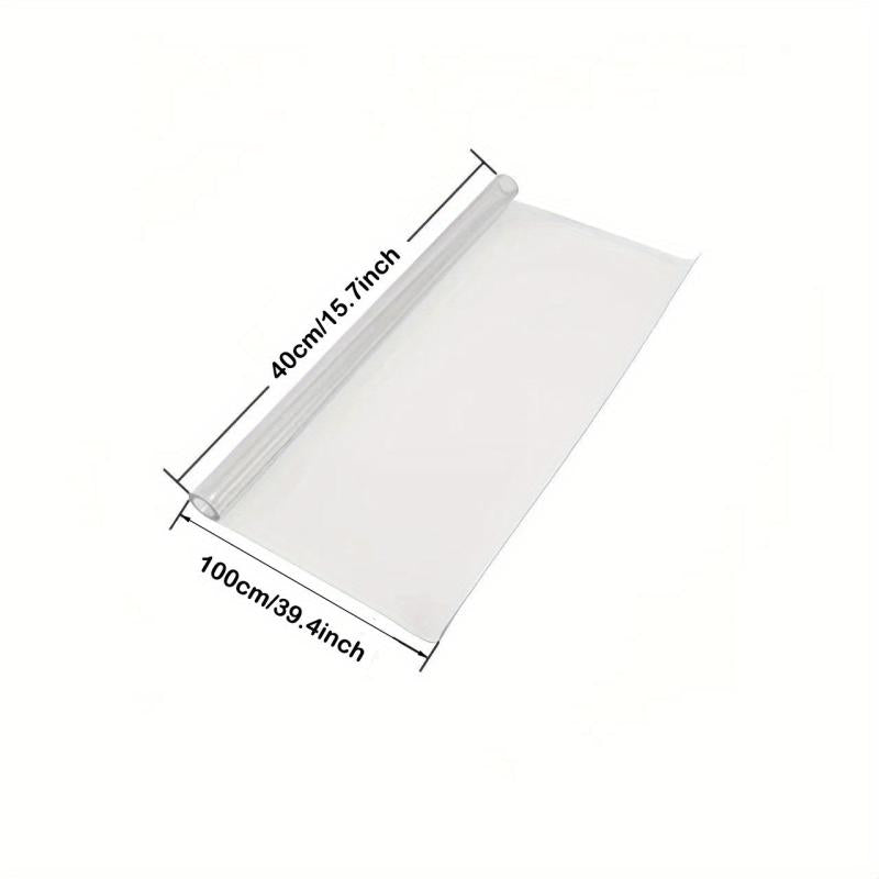 Waterproof Square Tablecloth Crystal Board Plastic Tablecover