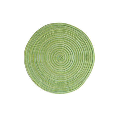 Nordic Style Round Placemat Cotton Yarn Dinner Mat