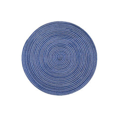 Nordic Style Round Placemat Cotton Yarn Dinner Mat