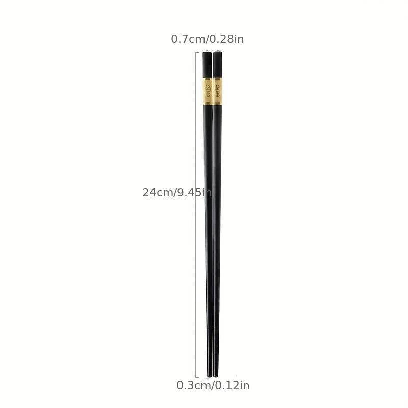 10pcs High Alloy Chopsticks Anti Mold And Anti Slip