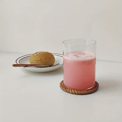 Rattan Braided Coaster Heat Insulation Mat Kitchen Decoration