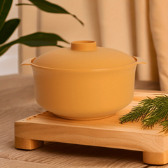 Reusable Ramen Bowl with Lid - Unbreakable, Non-Slip Casserole Bowl