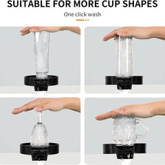 Automatic Cup Rinser Bar Glass Rinser Bottle Washer
