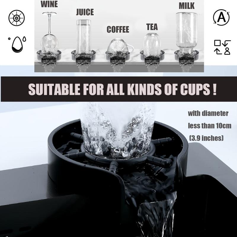 Automatic Cup Rinser Bar Glass Rinser Bottle Washer