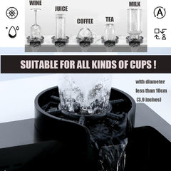 Automatic Cup Rinser Bar Glass Rinser Bottle Washer