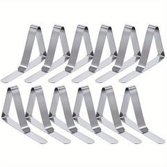 Stainless Steel Tablecloth Clips 30pcs