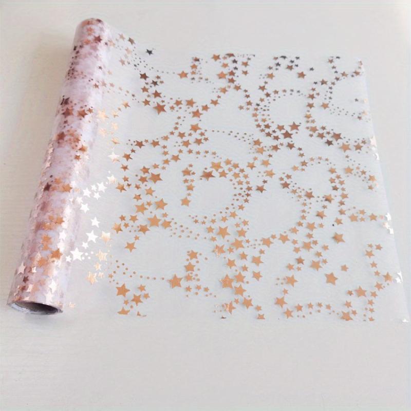 Stars Metallic Table Runner 27 94x274 32 Cm Glitter Thin Mesh