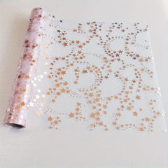 Stars Metallic Table Runner 27 94x274 32 Cm Glitter Thin Mesh