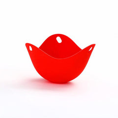 4pcs Silicone Egg Cooker Kitchen Cooking Tool