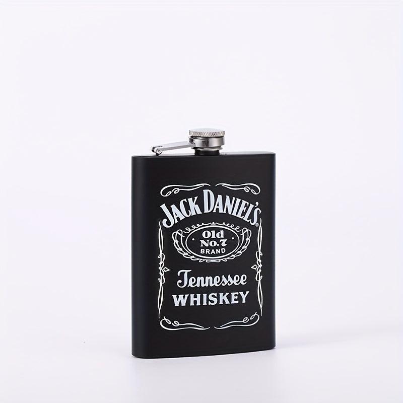 8oz Stainless Steel Square Flask - Perfect Gift for Family Friends and Christmas