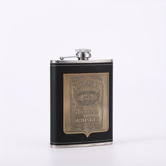 8oz Stainless Steel Square Flask - Perfect Gift for Family Friends and Christmas