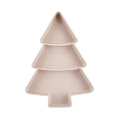 Festive Christmas Tree Fruit Plate for Holiday Parties