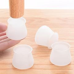4pcs Chair Leg Protectors: Prevent Furniture Scratches, Easy Install