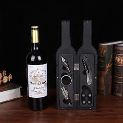 5 Pc Deluxe Wine Opener Gift Set Wine Bottle Opener Wine Stopper