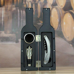 5 Pc Deluxe Wine Opener Gift Set Wine Bottle Opener Wine Stopper