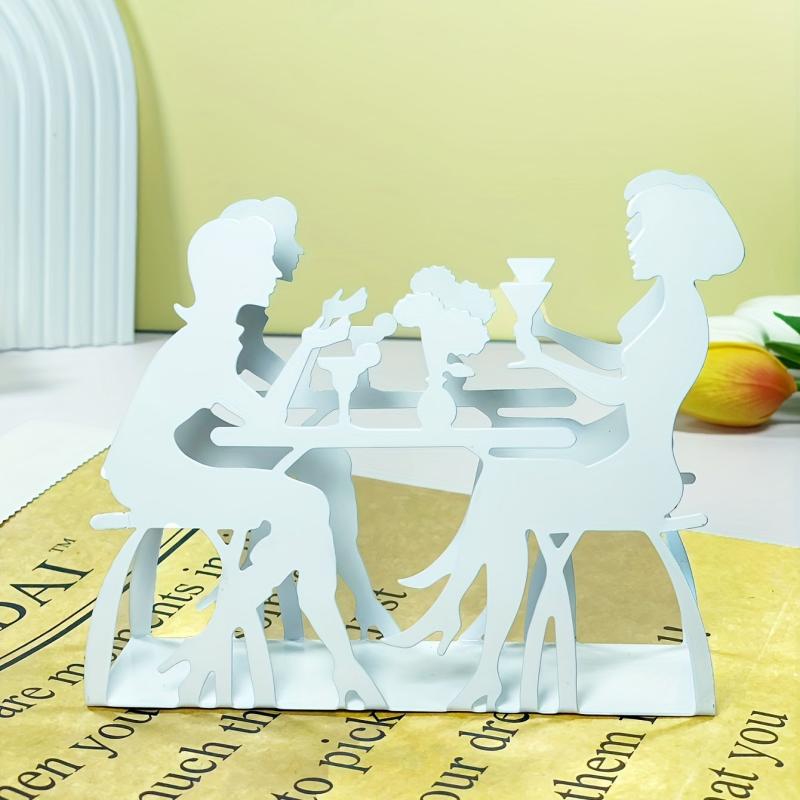 Character Iron Napkin Holder Home Decor