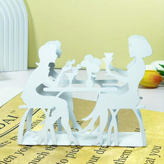 Character Iron Napkin Holder Home Decor