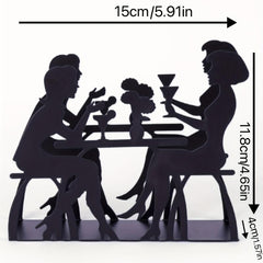 Character Iron Napkin Holder Home Decor