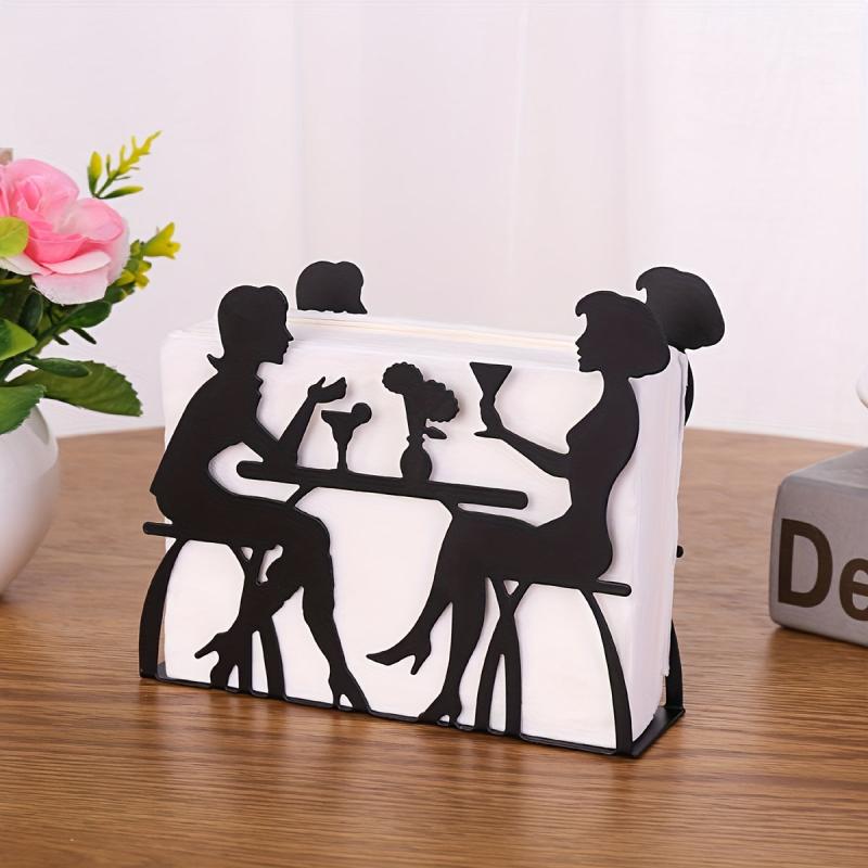 Character Iron Napkin Holder Home Decor