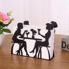 Character Iron Napkin Holder Home Decor