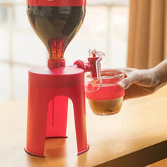 Creative Bottle Soda Inverted Drinker Vending Machine