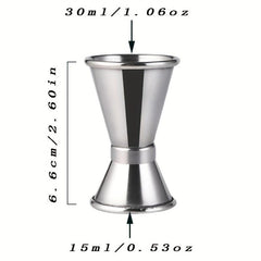 Stainless Steel Double Jigger for Summer Cocktails