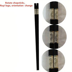 10 Pairs Fiberglass Non-slip Reusable Chinese Chopsticks High Temp Resistant